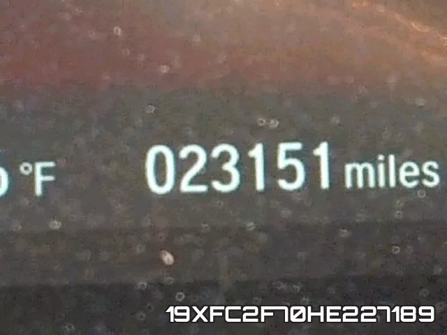 19XFC2F70HE227189 фото 9