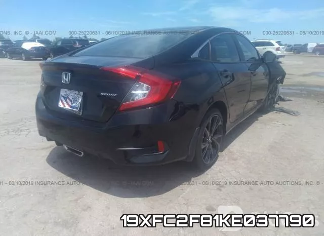 19XFC2F81KE037790 фото 5