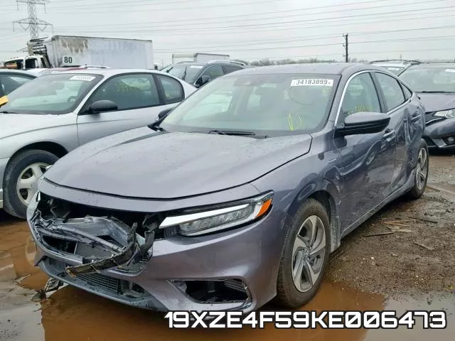 19XZE4F59KE006473 фото 3