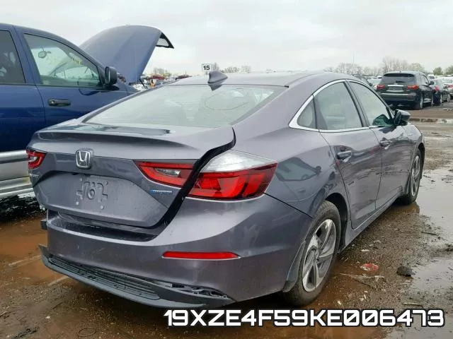 19XZE4F59KE006473 фото 5