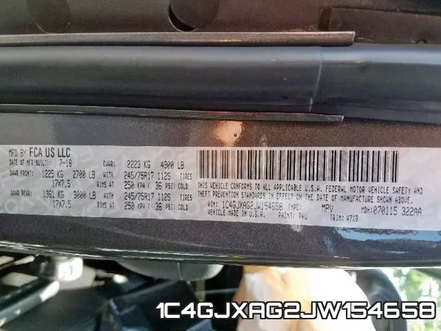 1C4GJXAG2JW154658 фото 2