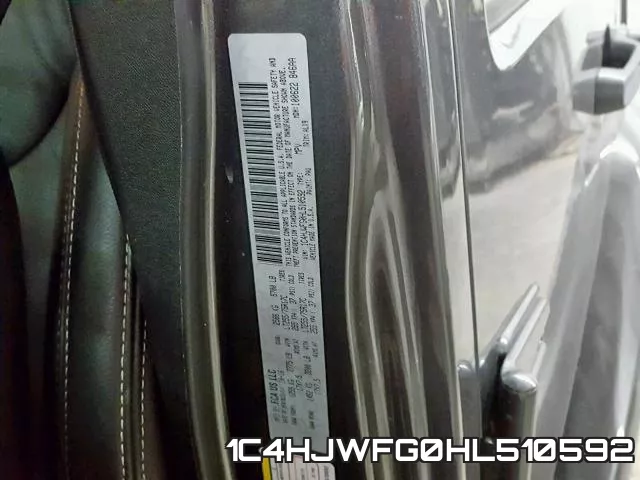 1C4HJWFG0HL510592 фото 2