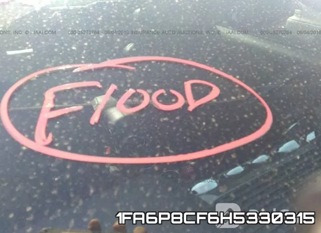 1FA6P8CF6H5330315 фото 7