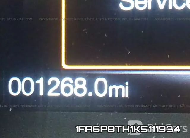 1FA6P8TH1K5111934 фото 8