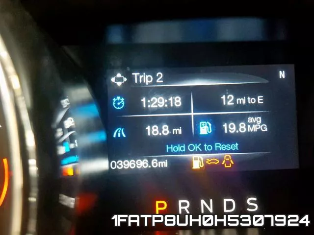1FATP8UH0H5307924 фото 9