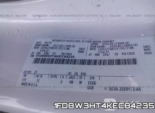 1FD8W3HT4KEC84235 фото 10