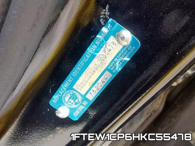 1FTEW1CP6HKC55478 фото 2