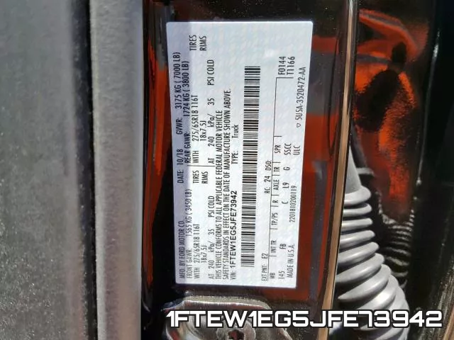1FTEW1EG5JFE73942 фото 2