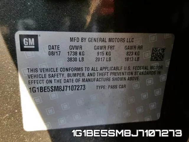 1G1BE5SM8J7107273 фото 2