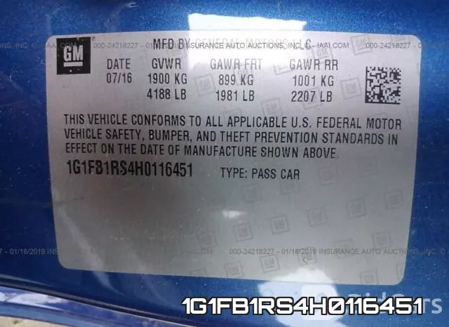 1G1FB1RS4H0116451 фото 10