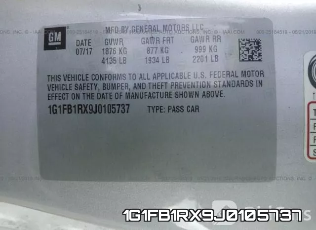 1G1FB1RX9J0105737 фото 10
