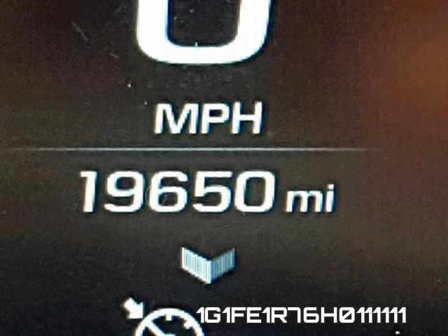1G1FE1R76H0111111 фото 9