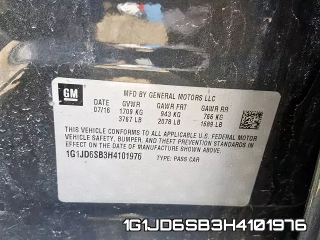 1G1JD6SB3H4101976 фото 2