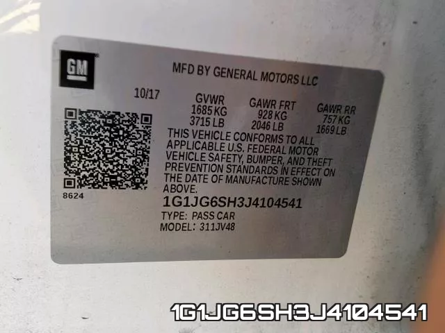 1G1JG6SH3J4104541 фото 2