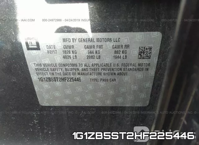 1G1ZB5ST2HF225446 фото 10