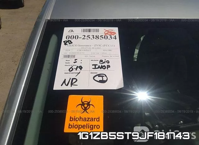 1G1ZB5ST9JF181743 фото 8