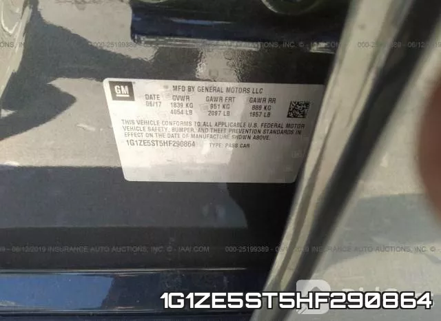 1G1ZE5ST5HF290864 фото 10