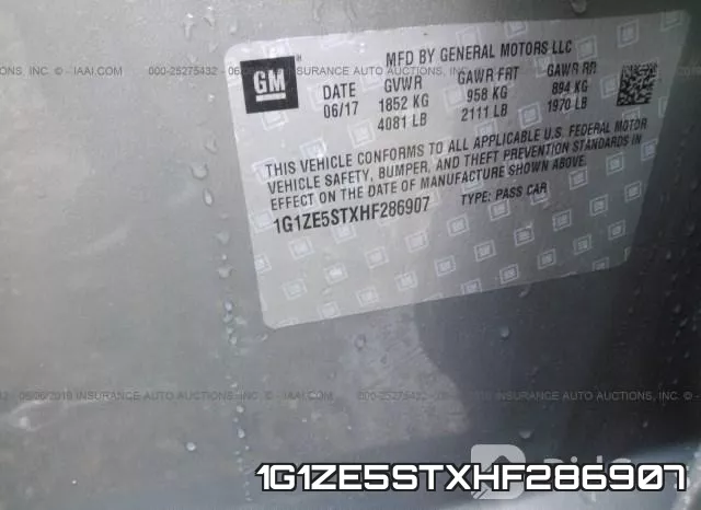 1G1ZE5STXHF286907 фото 10