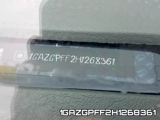 1GAZGPFF2H1268361 фото 2