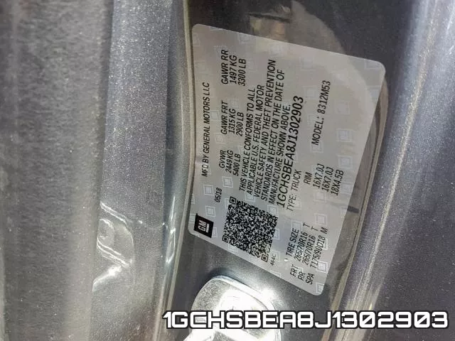 1GCHSBEA8J1302903 фото 2