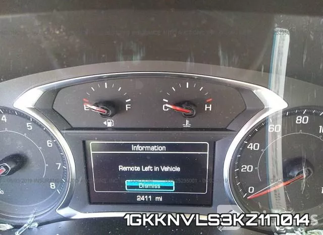 1GKKNVLS3KZ117014 фото 8