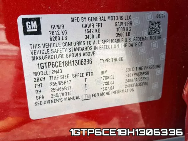 1GTP6CE18H1306336 фото 2