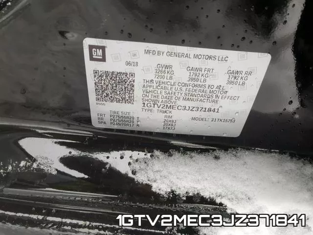 1GTV2MEC3JZ371841 фото 2