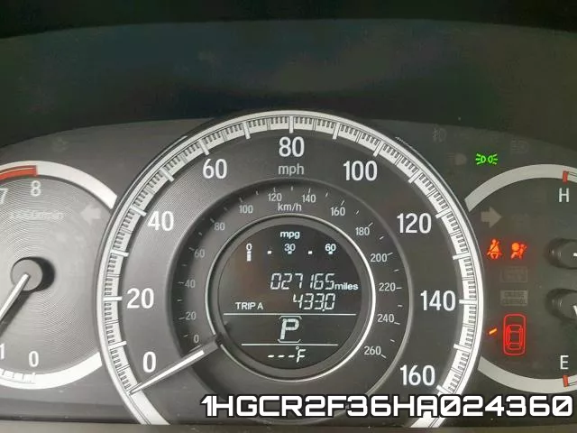 1HGCR2F36HA024360 фото 9