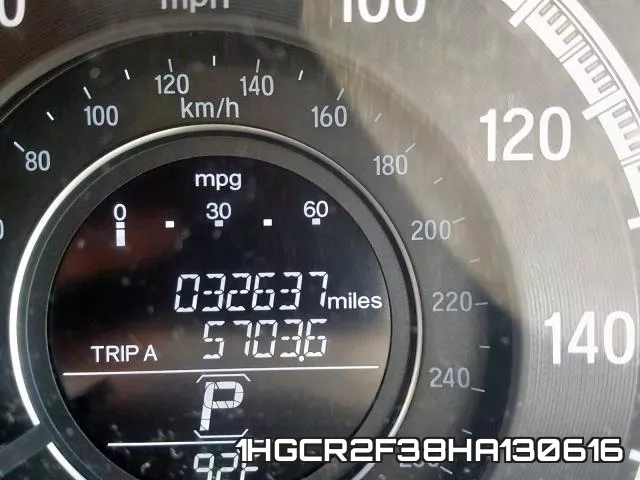 1HGCR2F38HA130616 фото 9