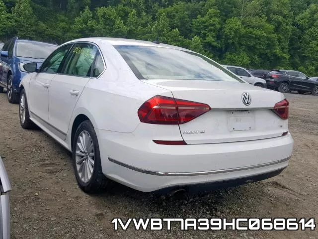 1VWBT7A39HC068614 фото 4