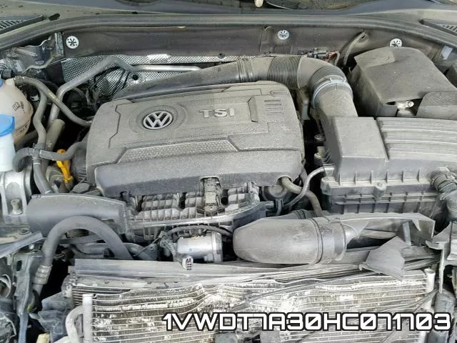 1VWDT7A30HC071703 фото 8