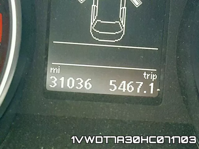 1VWDT7A30HC071703 фото 9
