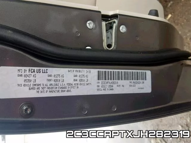 2C3CCAPTXJH282319 фото 2