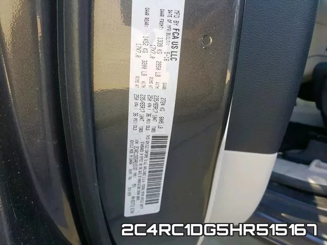 2C4RC1DG5HR515167 фото 2