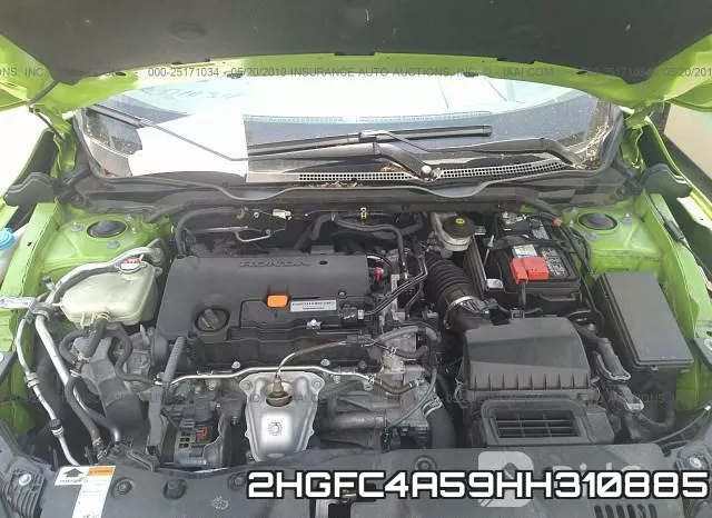 2HGFC4A59HH310885 фото 2