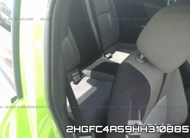 2HGFC4A59HH310885 фото 9