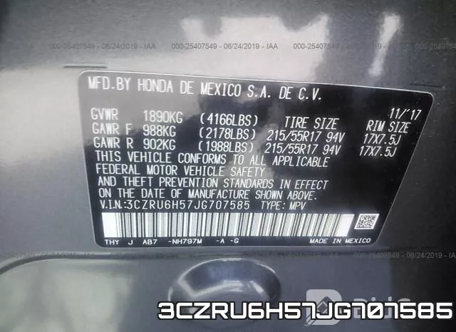 3CZRU6H57JG707585 фото 10