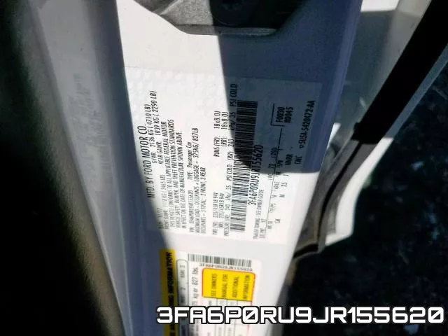 3FA6P0RU9JR155620 фото 2