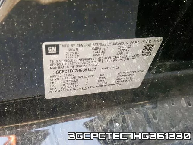 3GCPCTEC7HG351330 фото 2