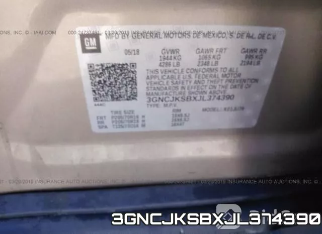 3GNCJKSBXJL374390 фото 10
