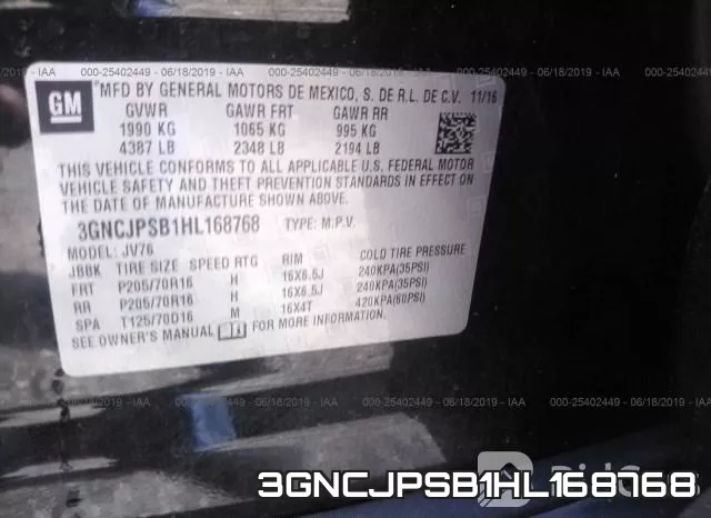 3GNCJPSB1HL168768 фото 10
