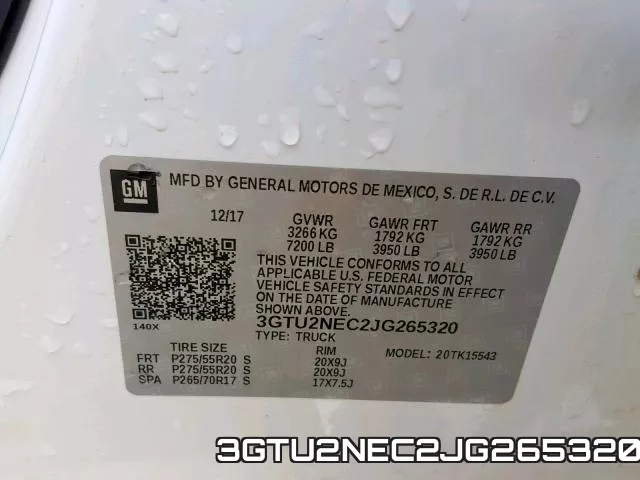 3GTU2NEC2JG265320 фото 2