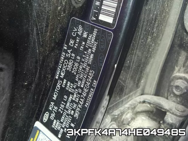 3KPFK4A74HE049485 фото 2