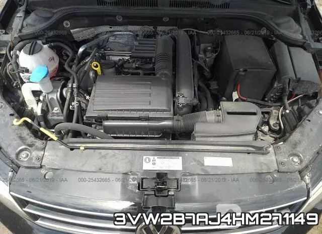 3VW2B7AJ4HM271149 фото 2