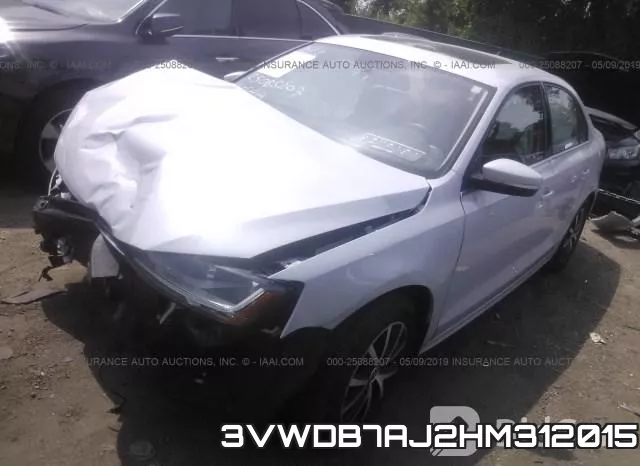 3VWDB7AJ2HM312015 фото 3