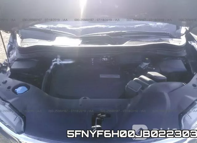 5FNYF6H00JB022303 фото 2