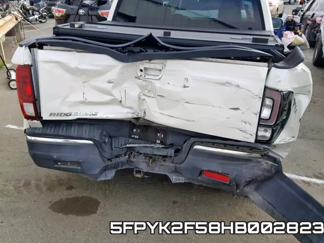 5FPYK2F58HB002823 фото 9