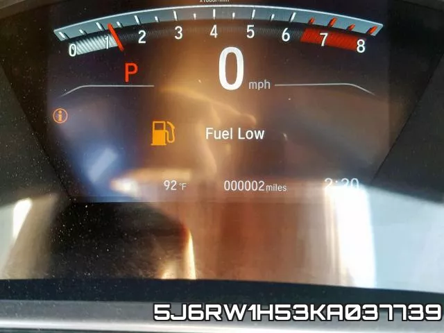 5J6RW1H53KA037739 фото 9