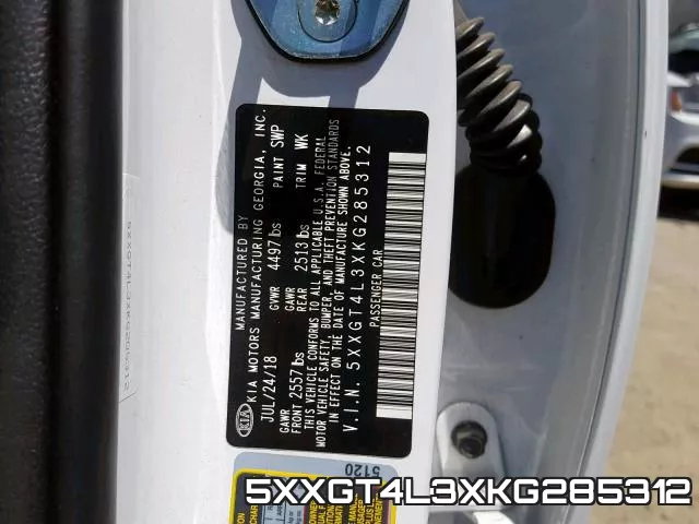 5XXGT4L3XKG285312 фото 2