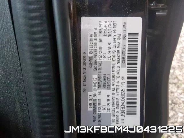 JM3KFBCM4J0431225 фото 2